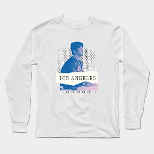 Los Angeles Hideo Nomo Blows Minimalist Long Sleeve T-Shirt